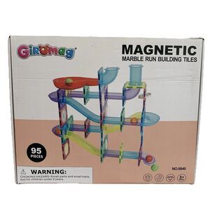 Garomag Magnetic Tiles Building Set Marble Run Creative Toy Set